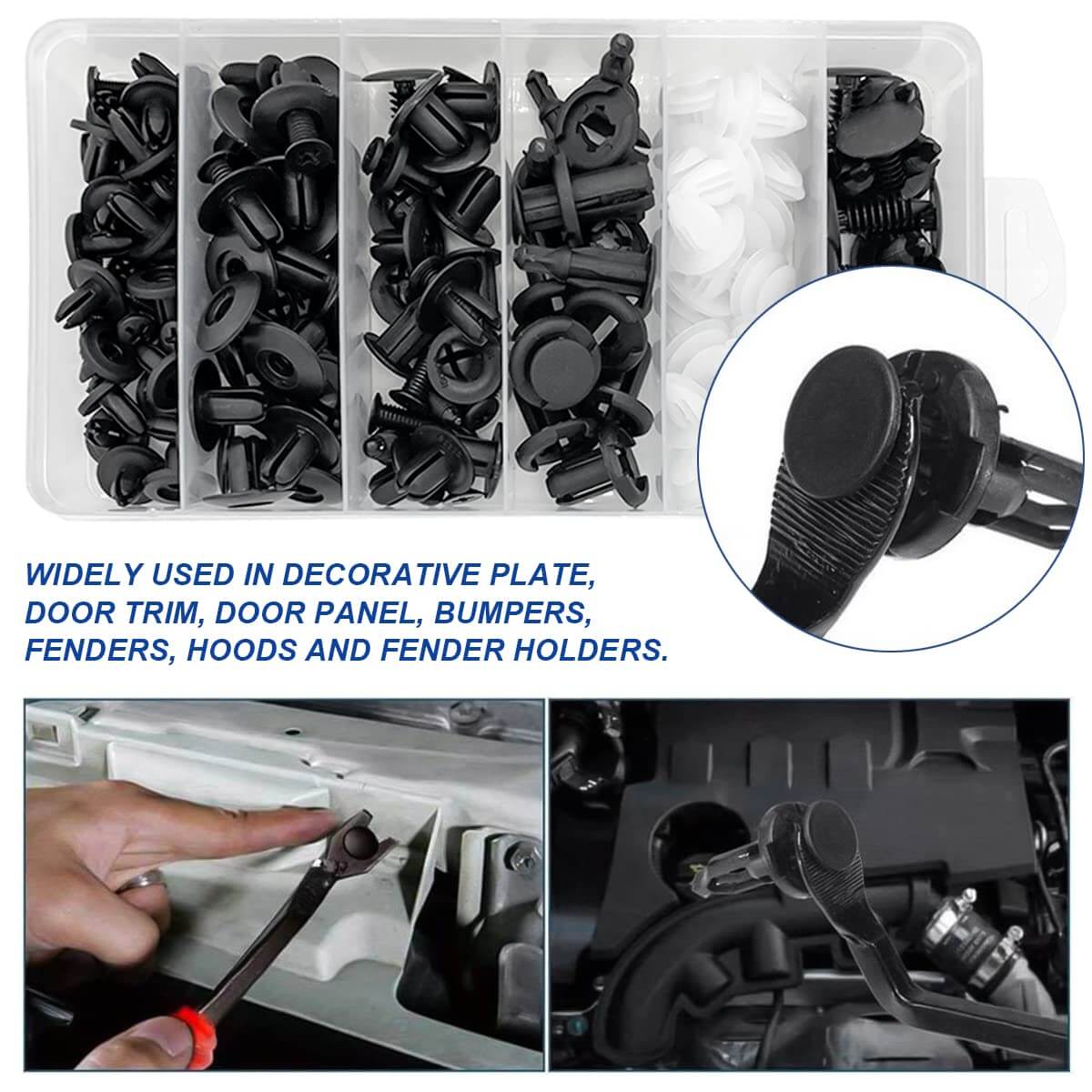 Automotive Fastener Rivet Clamp Set for MG