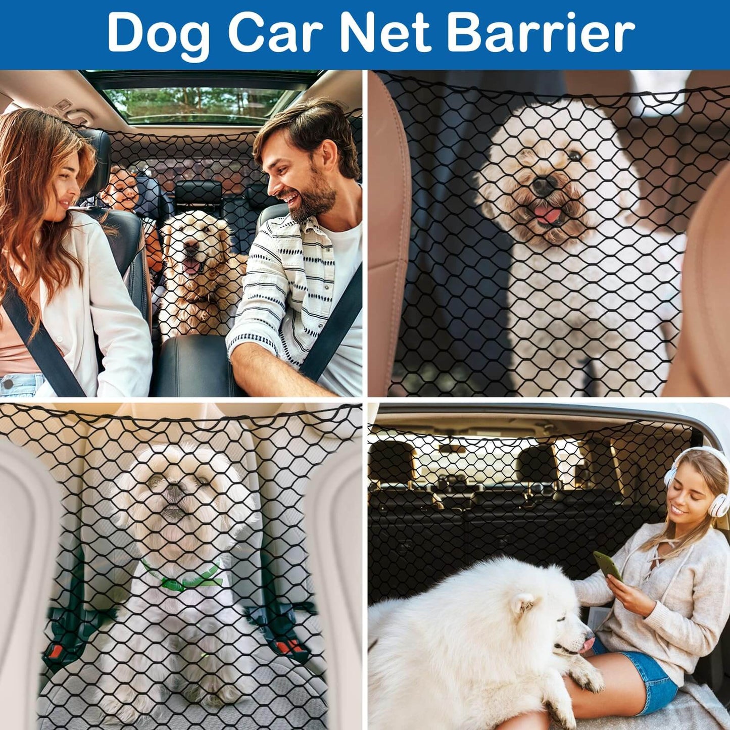 Back Seat Barrier Net for MG - MGCLUBS