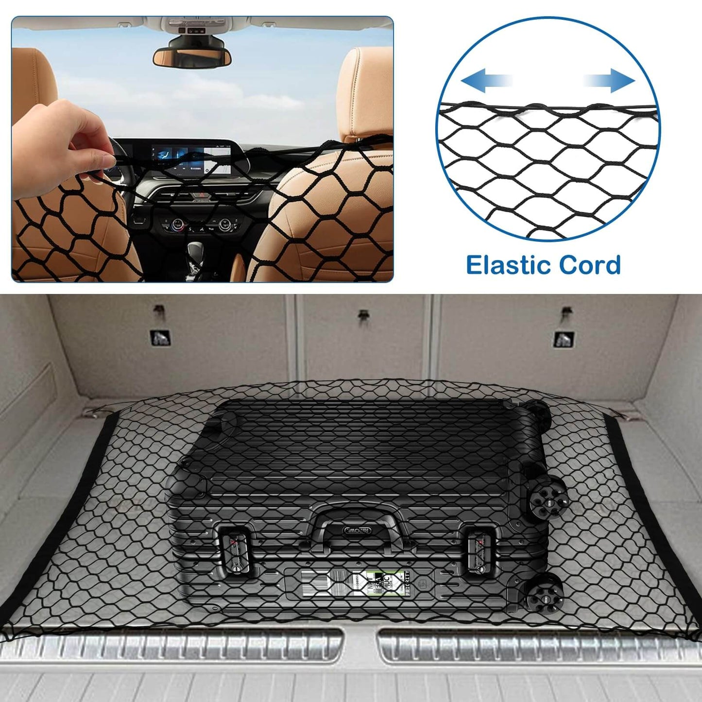 Back Seat Barrier Net for MG - MGCLUBS