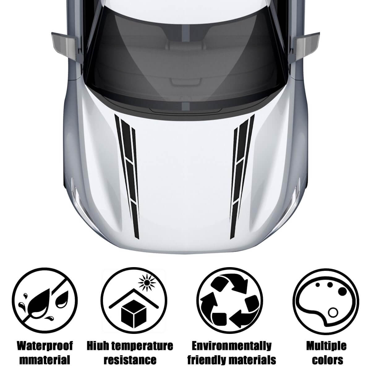 Car Bonnet Sticker for MG
