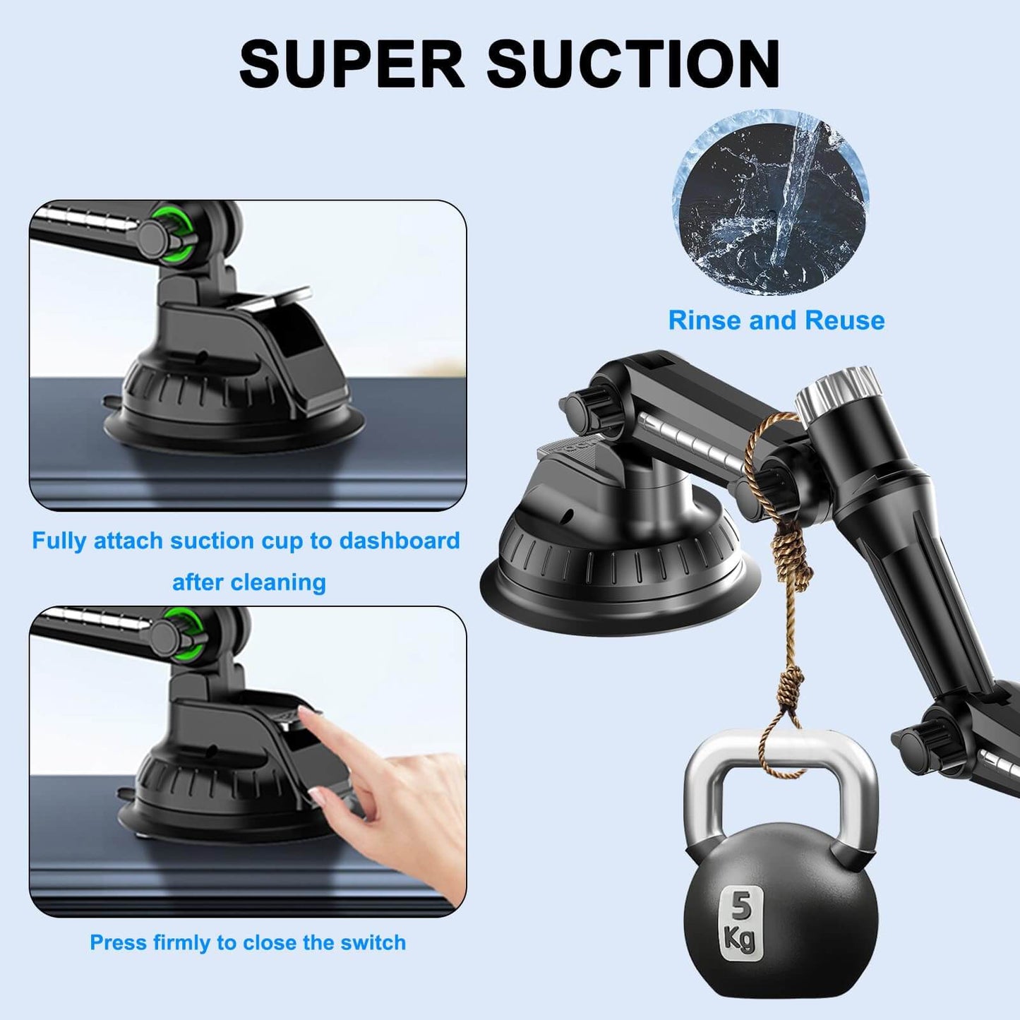 Car Dashboard Tablet and Mobile Phone Holder for MG