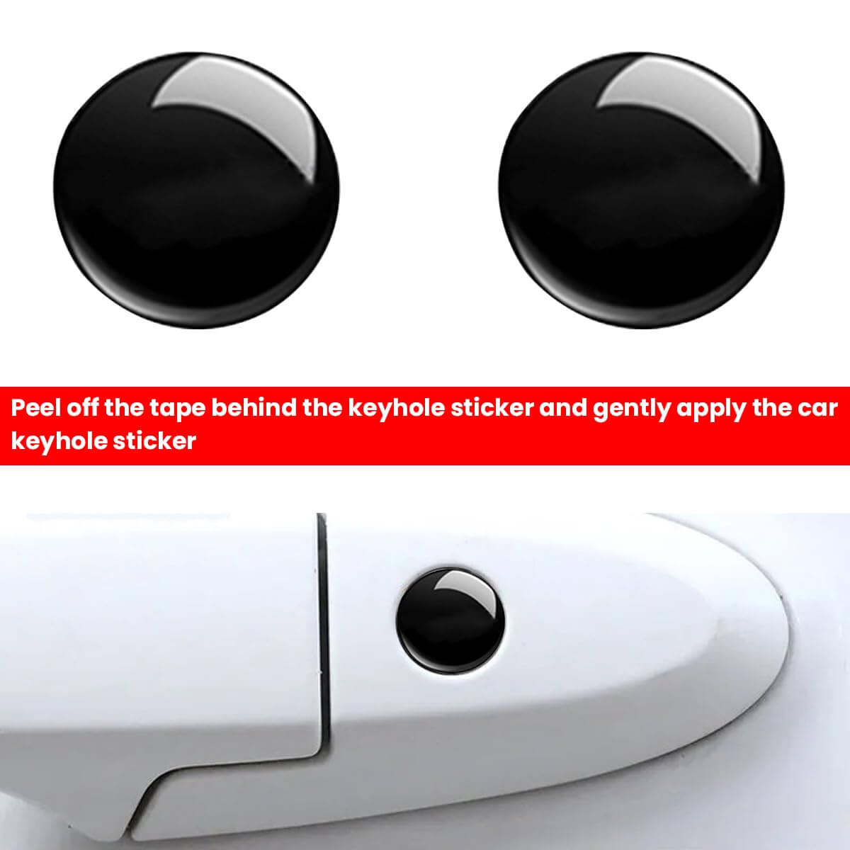 Car Door Lock Keyhole Cover for MG