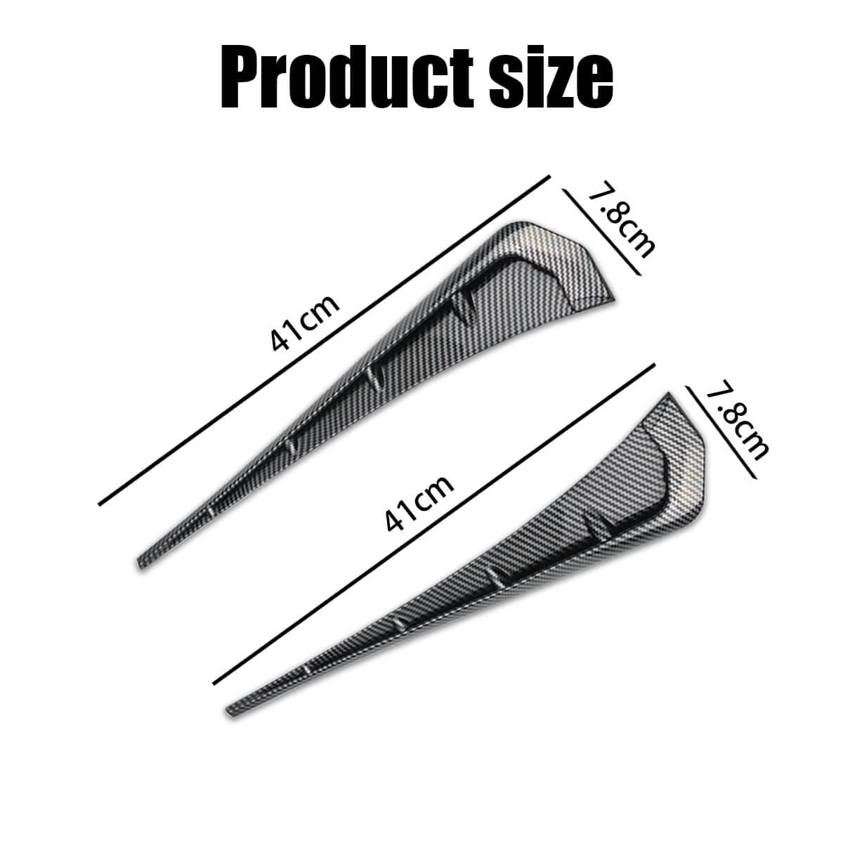 Car Side Vent Decoration Sticker for MG (2Pcs)
