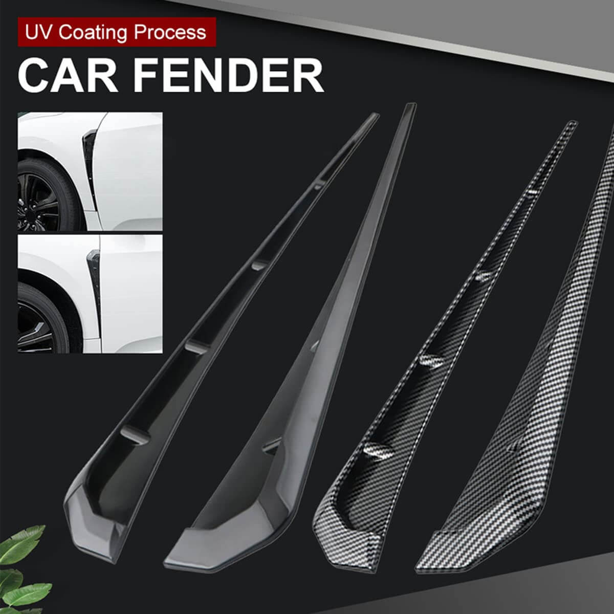 Car Side Vent Decoration Sticker for MG (2Pcs)