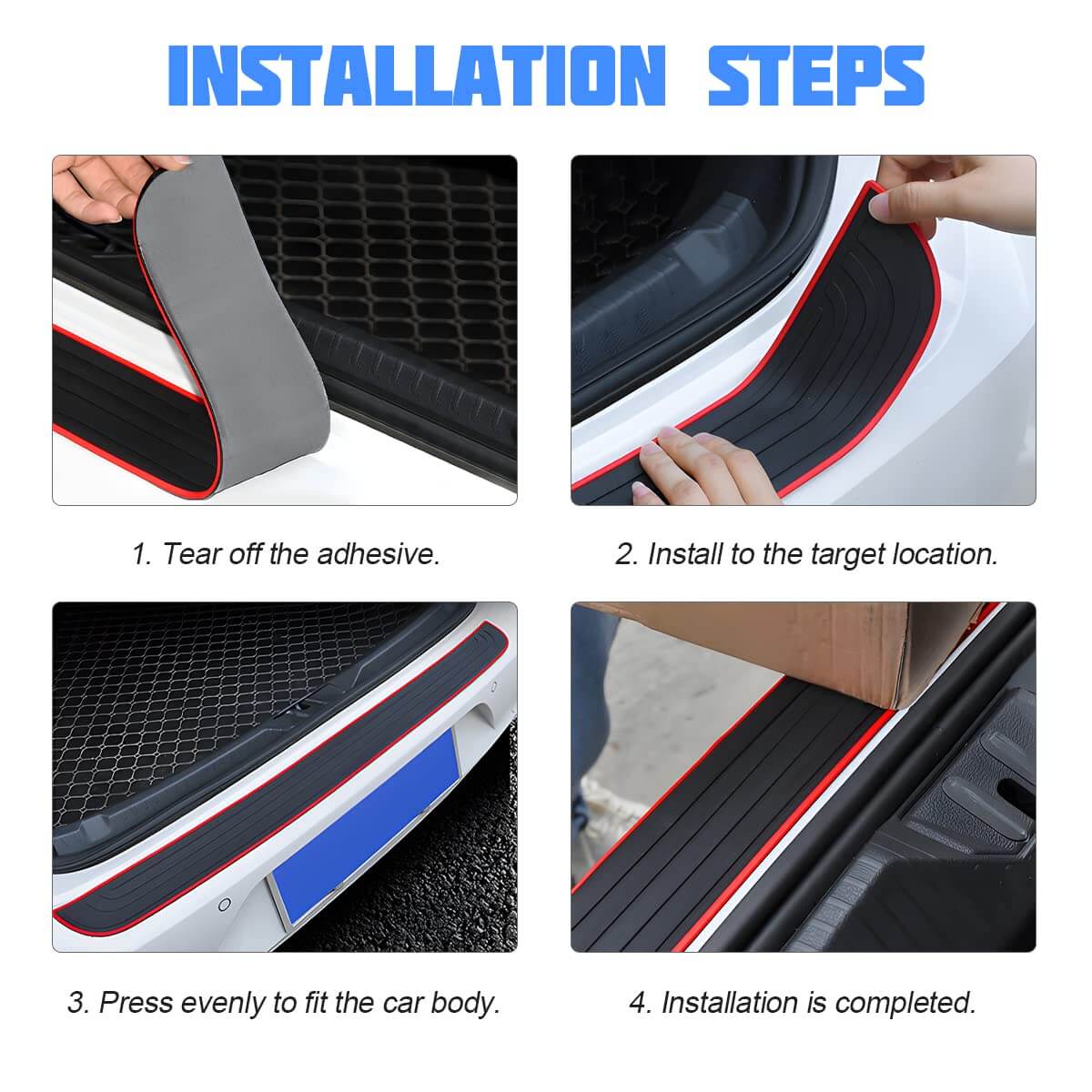 Car Rear Bumper Guard Protector for MG