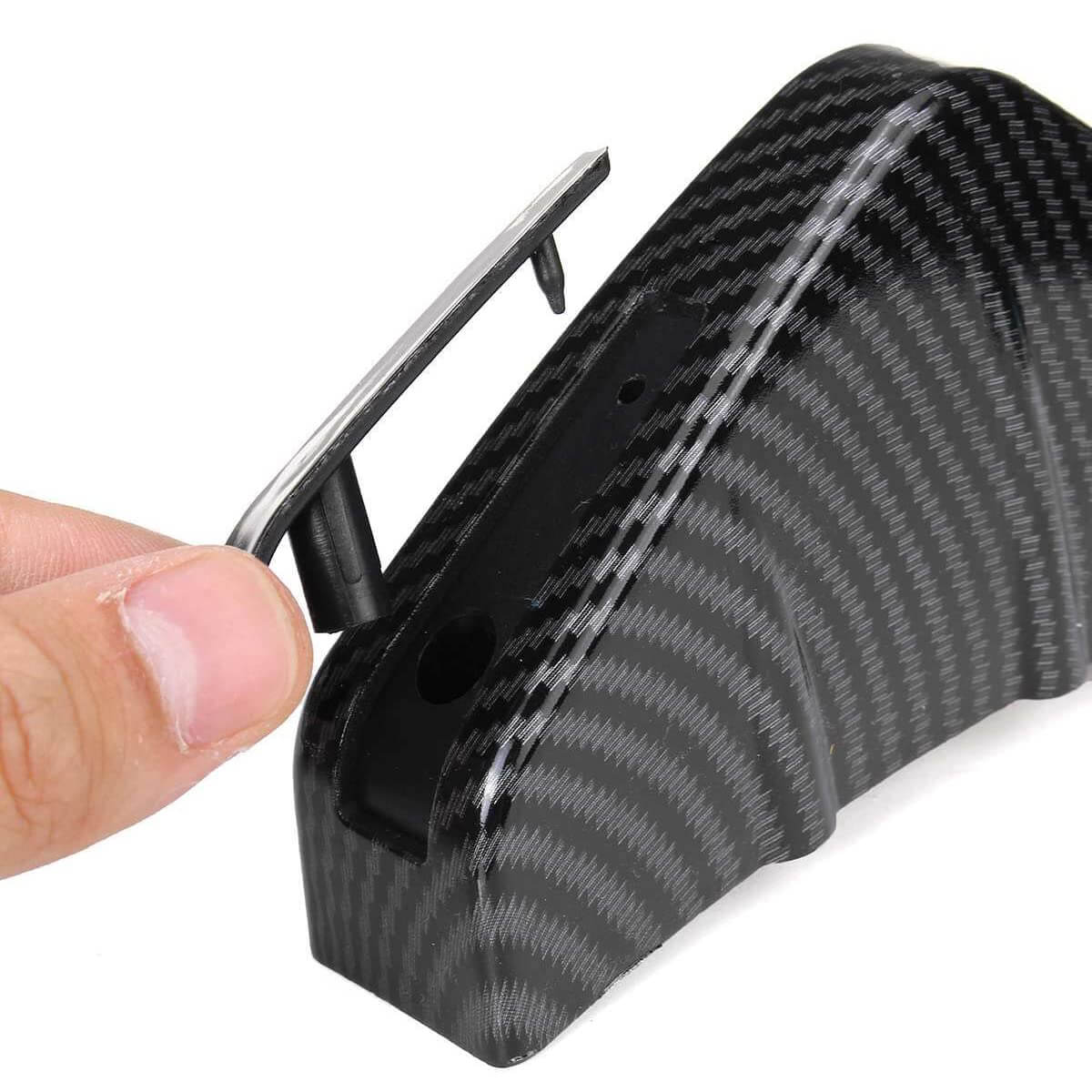 Car Rear Bumper Lower Lip Spoiler Diffuser for MG (4Pcs)