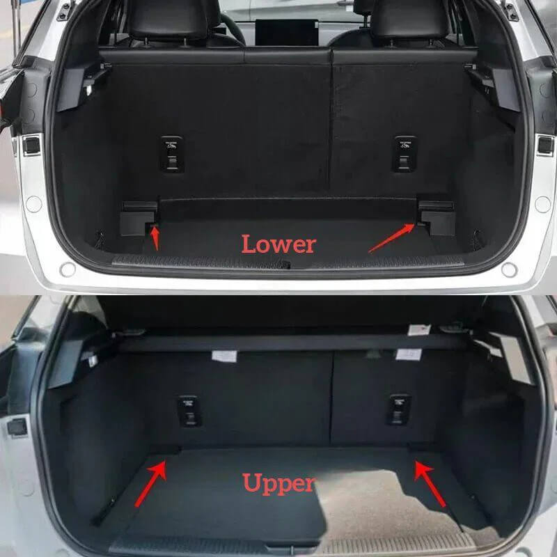 All Weather Car Rear Trunk Mats for MG4 - MGCLUBS
