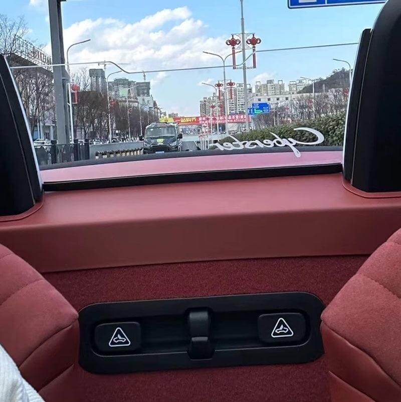 Center Rear Windshield And Roll Cage Windshield for MG Cyberster 2024 - MGCLUBS