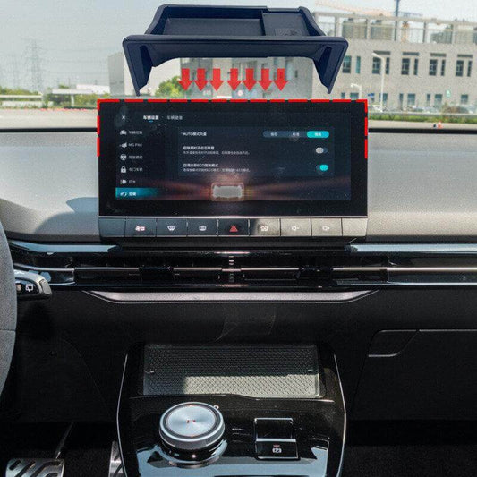 Central Navigation Screen Sunshade Storage Box for MG4 - MGCLUBS