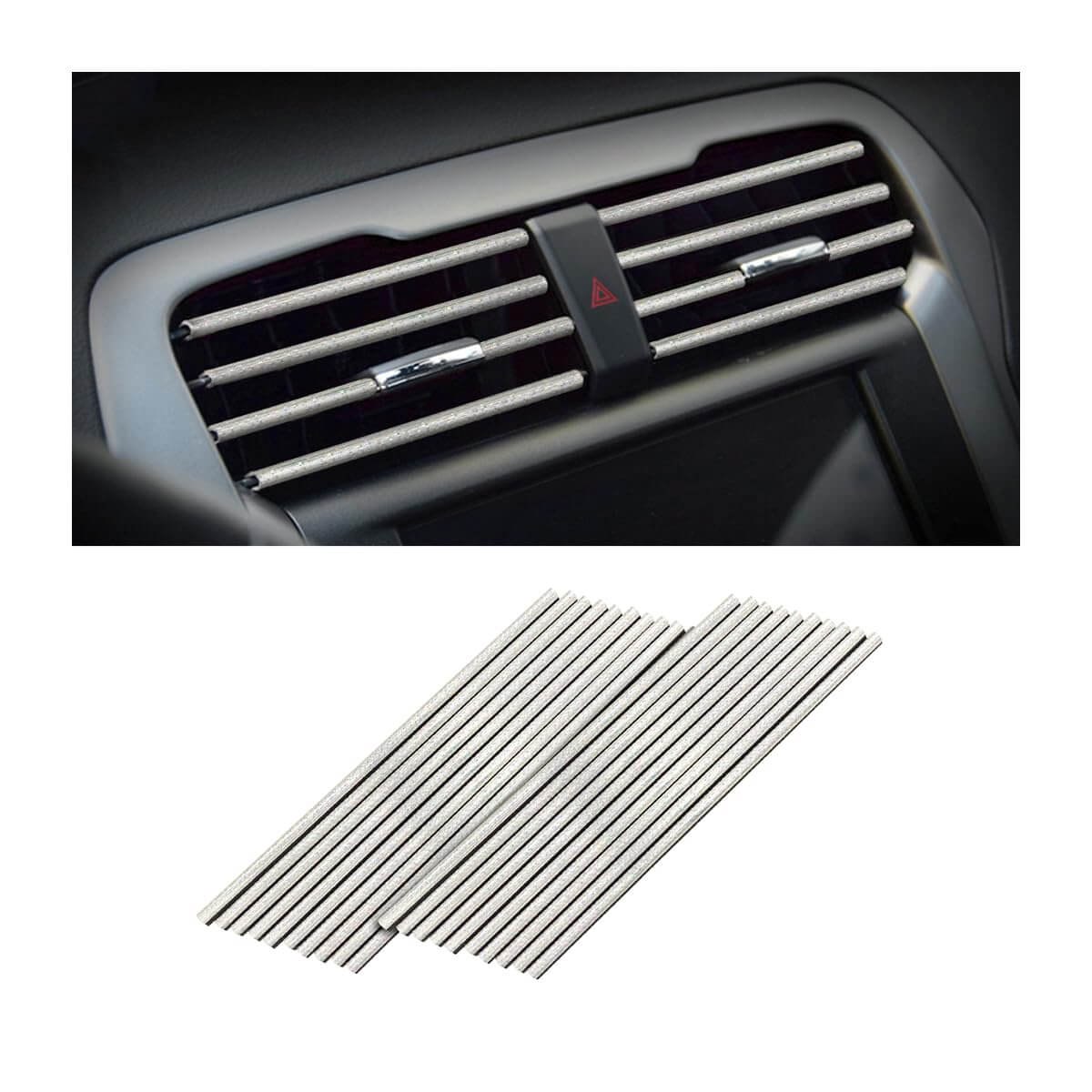 DIY Air Conditioning Vent Trim Strip for MG(20Pcs)