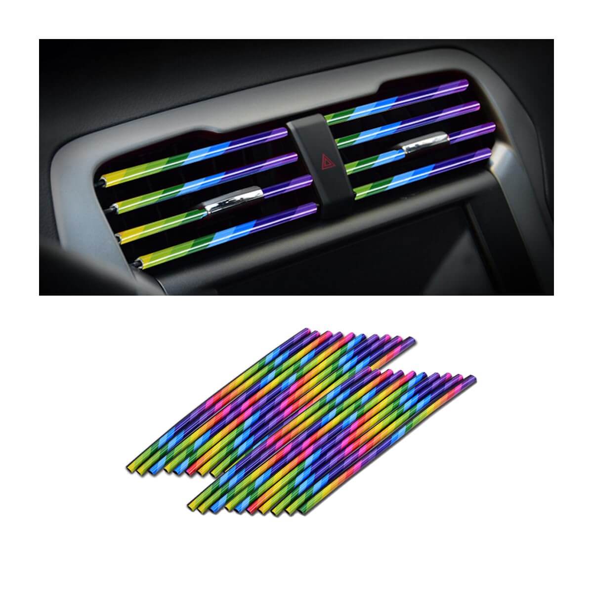 DIY Air Conditioning Vent Trim Strip for MG(20Pcs)