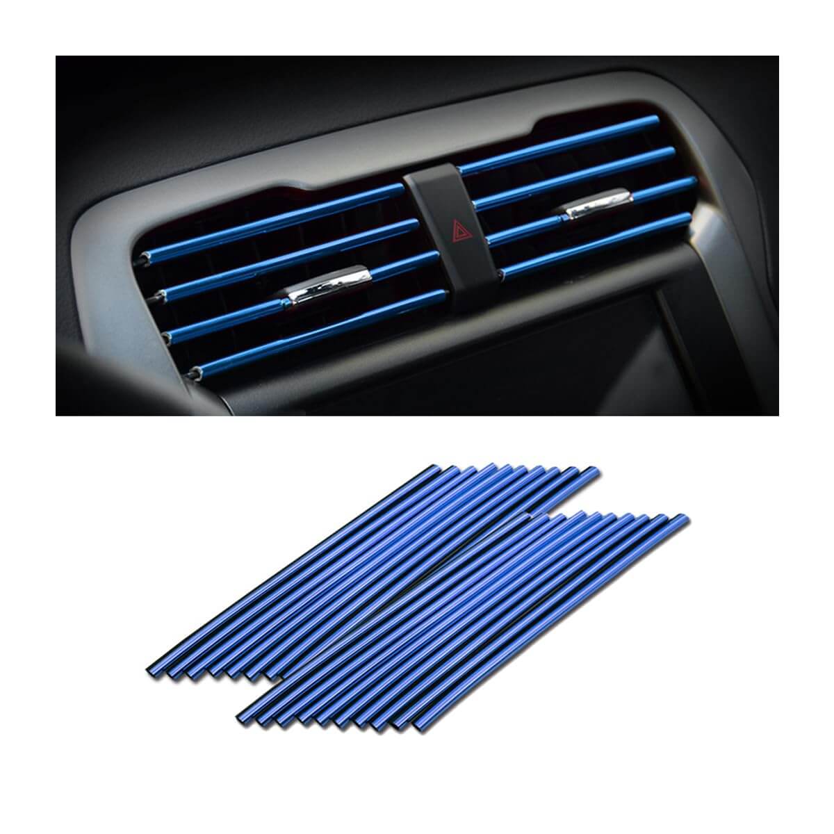 DIY Air Conditioning Vent Trim Strip for MG(20Pcs)
