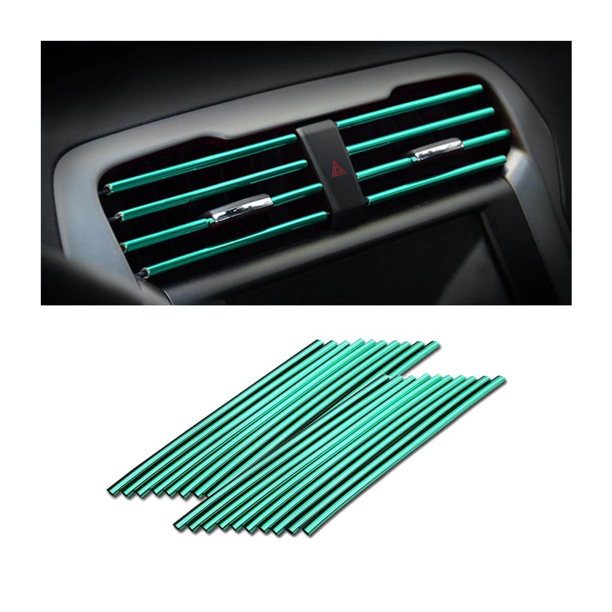 DIY Air Conditioning Vent Trim Strip for MG(20Pcs)