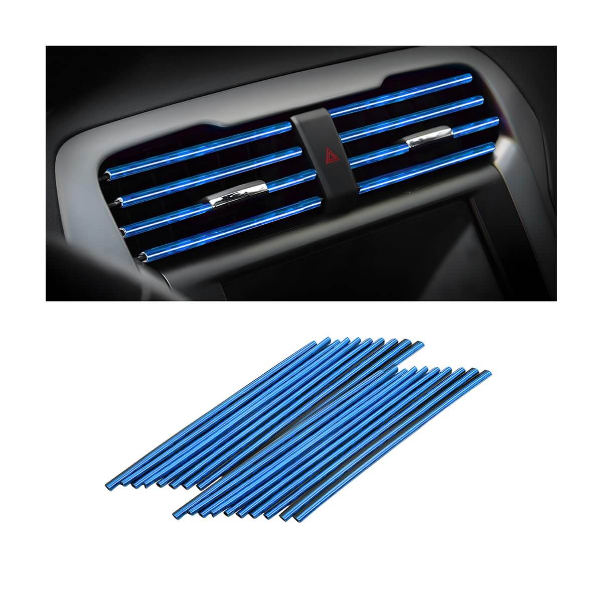 DIY Air Conditioning Vent Trim Strip for MG(20Pcs)