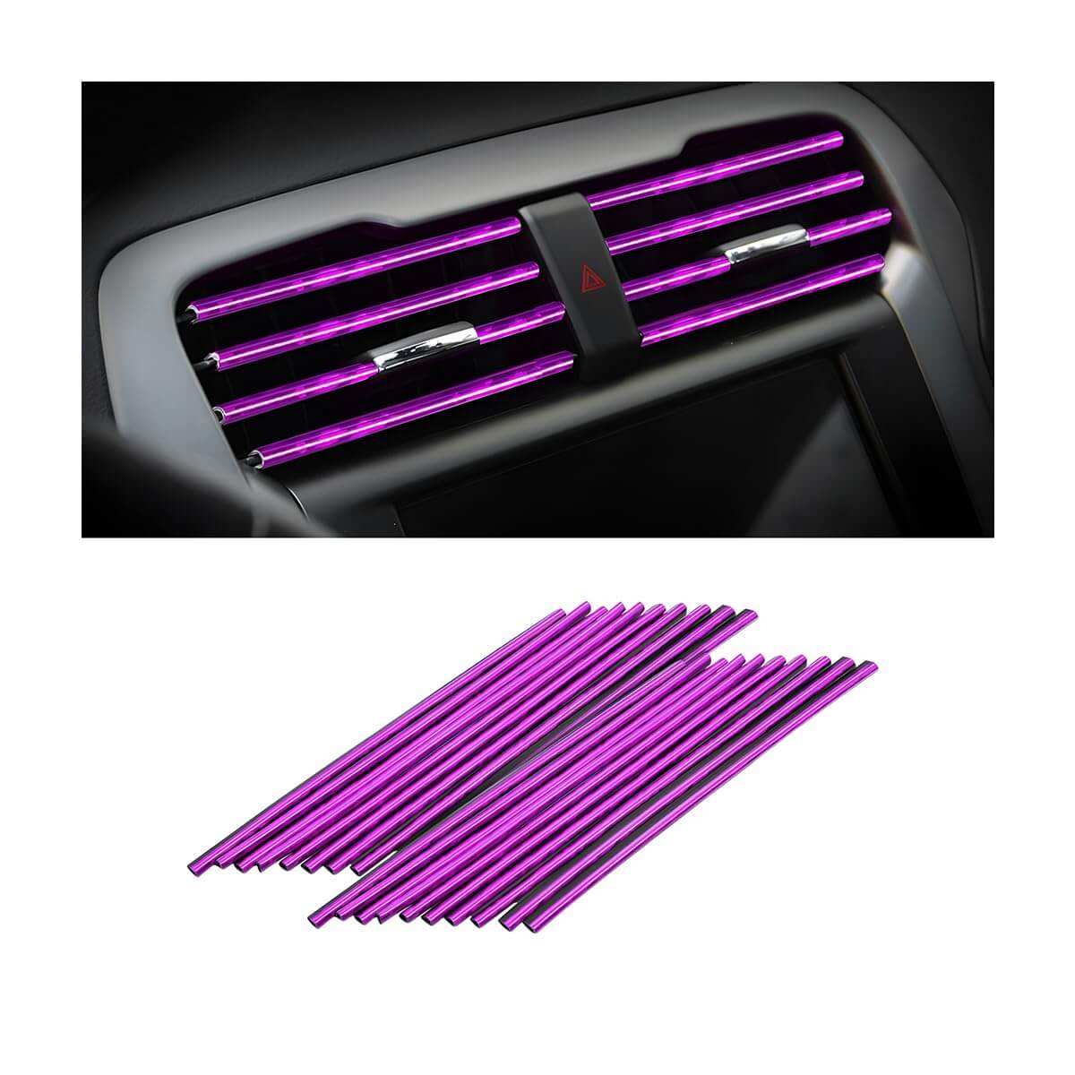 DIY Air Conditioning Vent Trim Strip for MG(20Pcs)