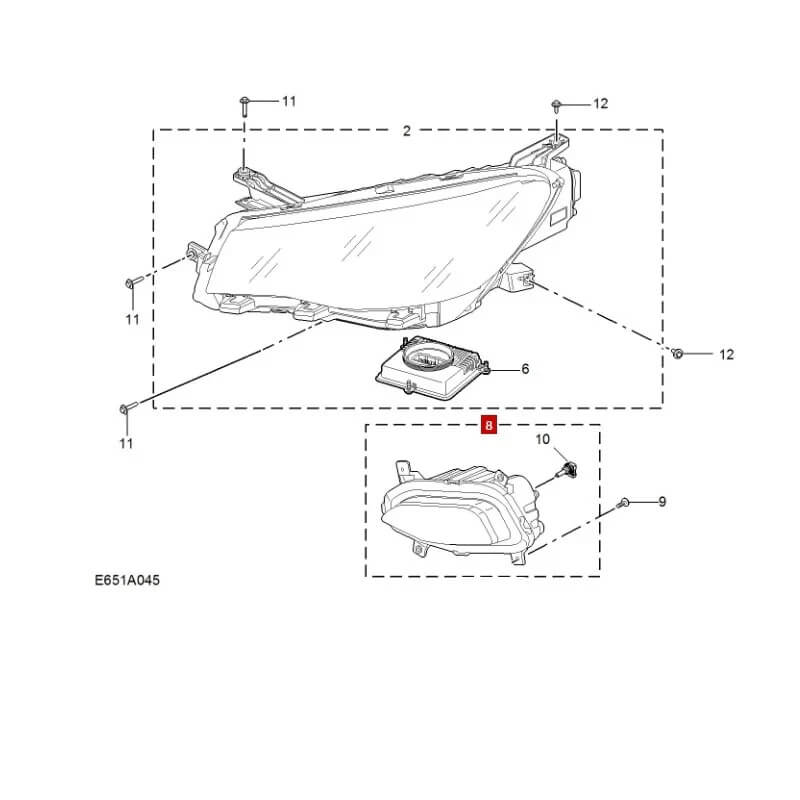Front Fog Lamps for MG HS(2018-2020)