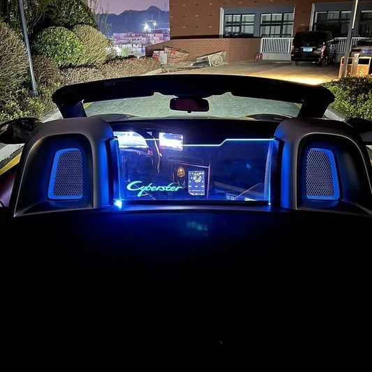 LED Center Rear Windshield And Roll Cage Windshield for MG Cyberster - MGCLUBS