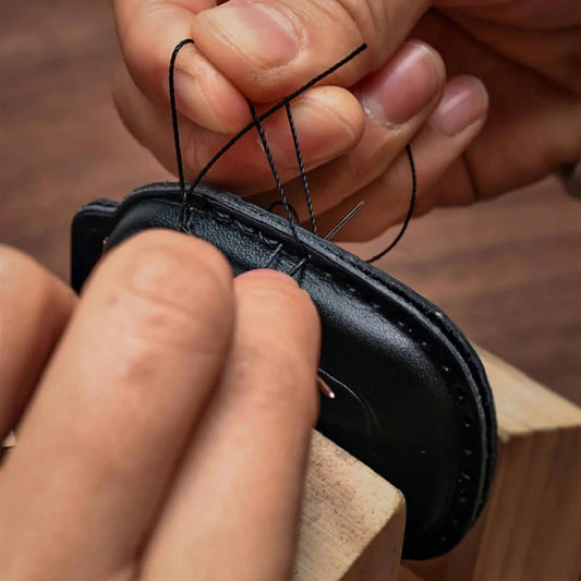 Leather Car Key Case Car Keychain for MG