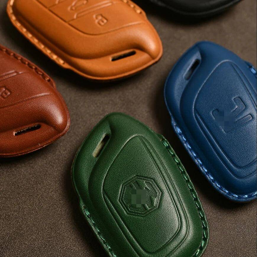 Leather Car Key Case Car Keychain for MG