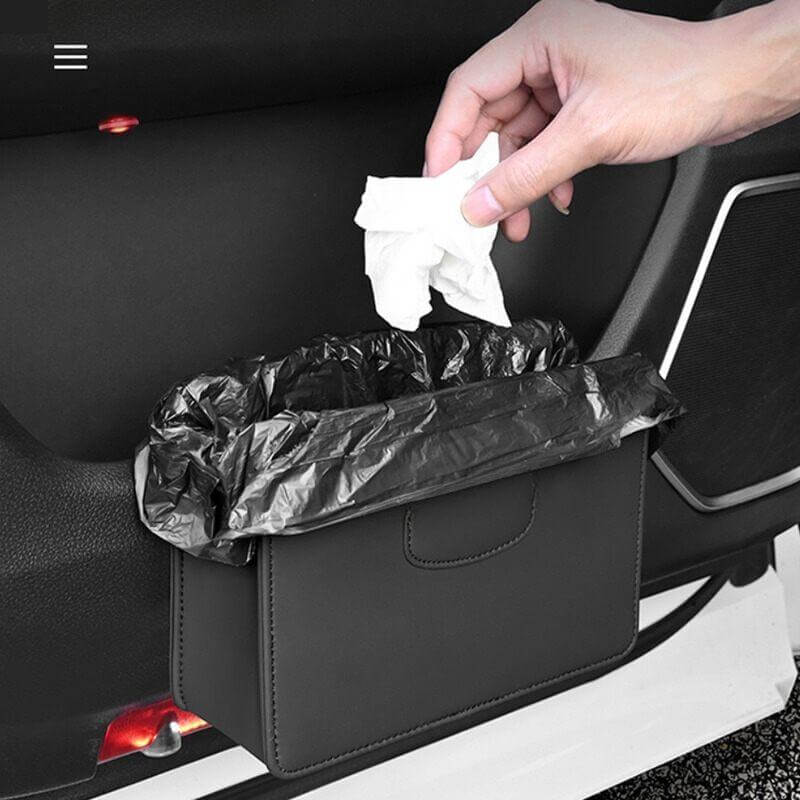 Leather Car Organizer Storage Box for MG - MGCLUBS