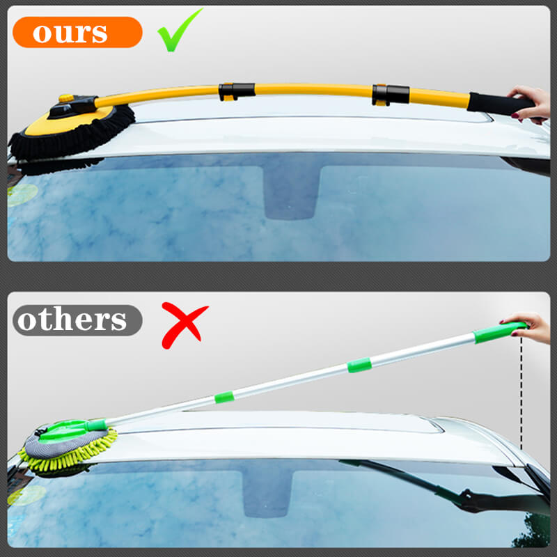 Microfibre Telescopic Long Handle Cleaning Mop For MG