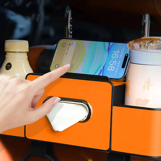 Multi-purpose Storage Pocket for Vehicle Seat Backs