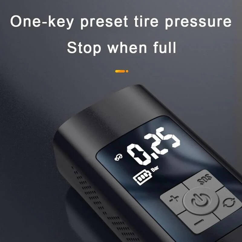 Portable Wireless Tire Air Pump for MG - MGCLUBS