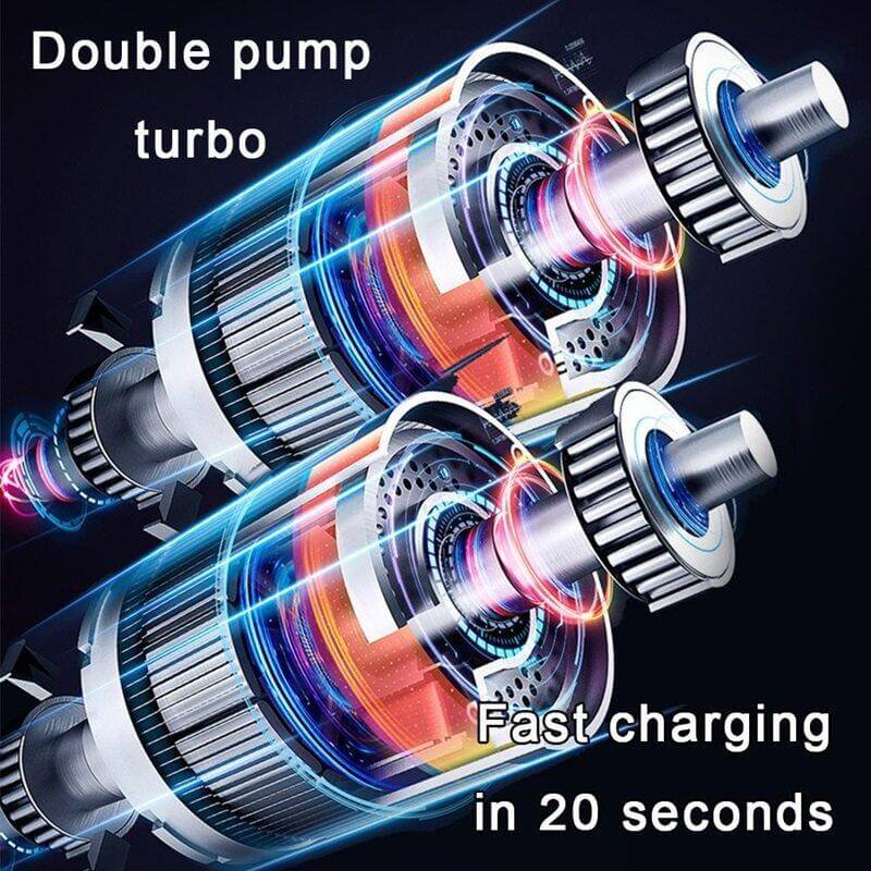 Portable Wireless Tire Air Pump for MG - MGCLUBS