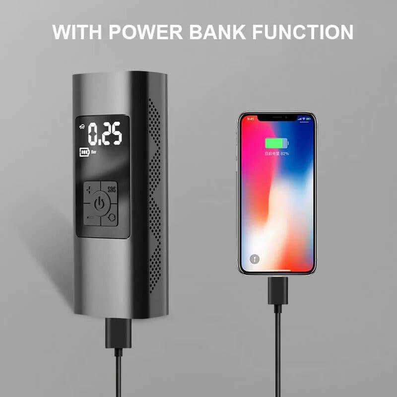 Portable Wireless Tire Air Pump for MG - MGCLUBS