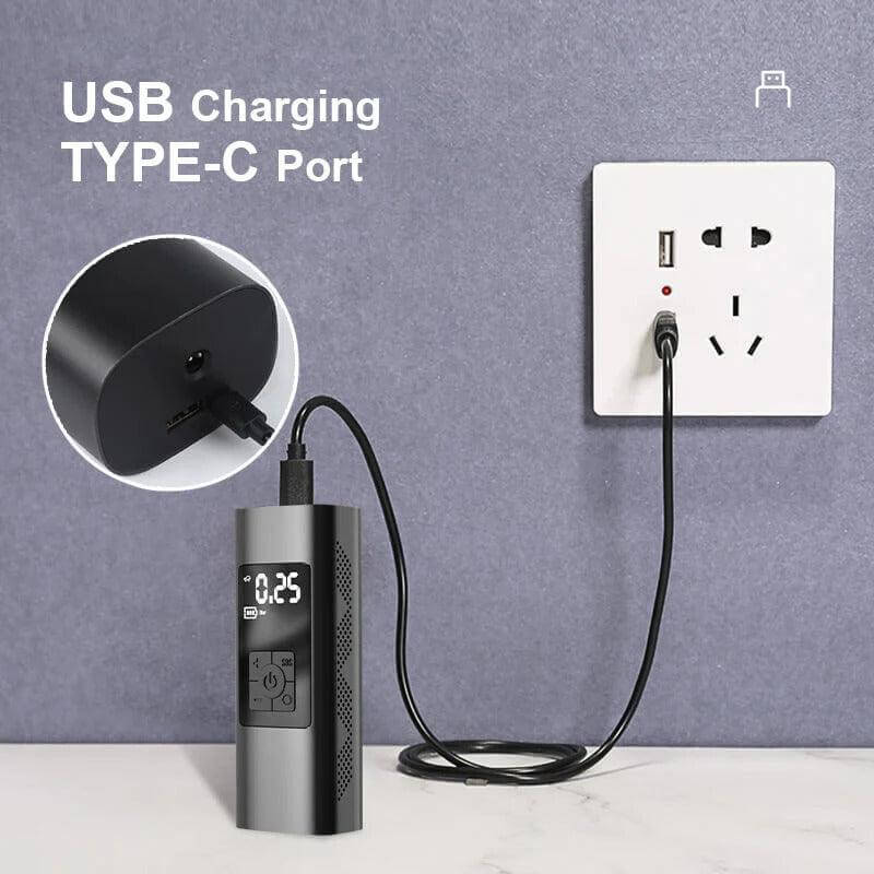 Portable Wireless Tire Air Pump for MG - MGCLUBS