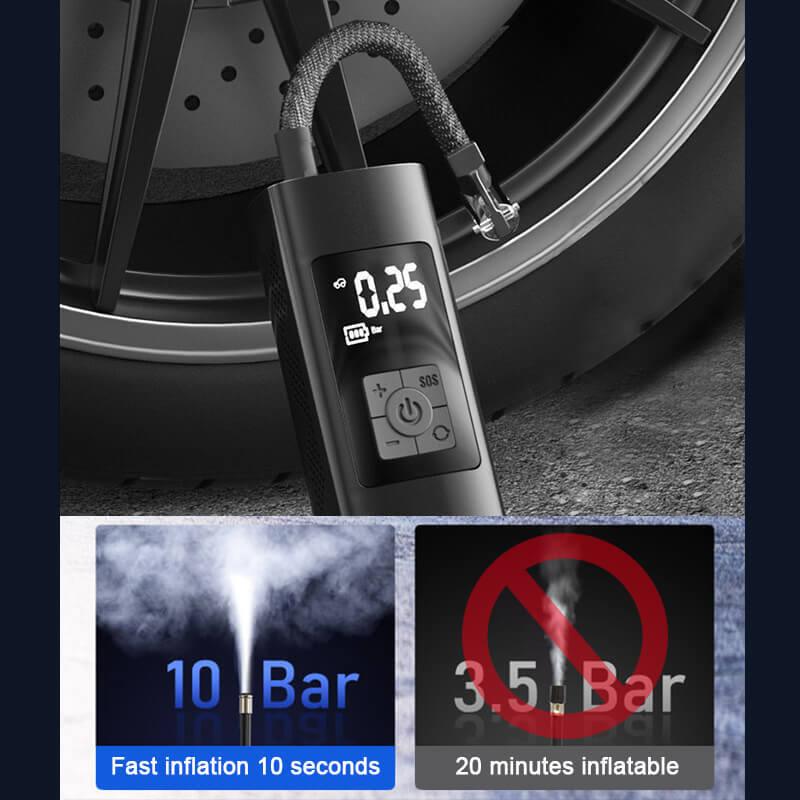 Portable Wireless Tire Air Pump for MG - MGCLUBS