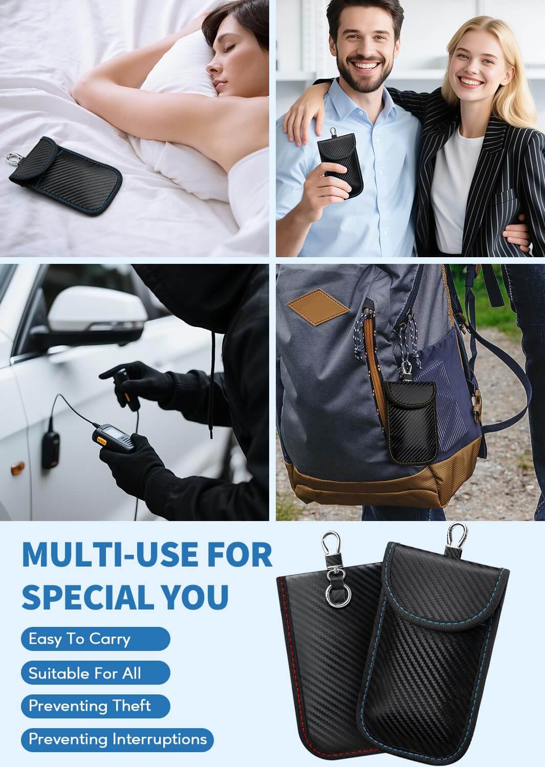Signal Barrier Shielding Bags for MG
