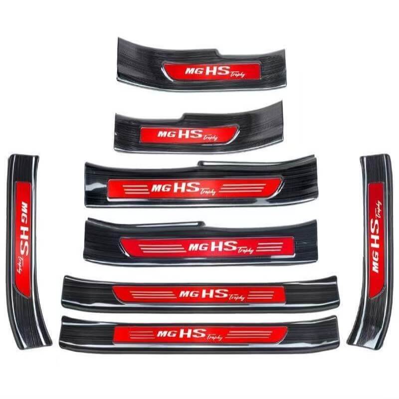 Stainless Steel Car Door Sill Protectors for MG HS - MGCLUBS