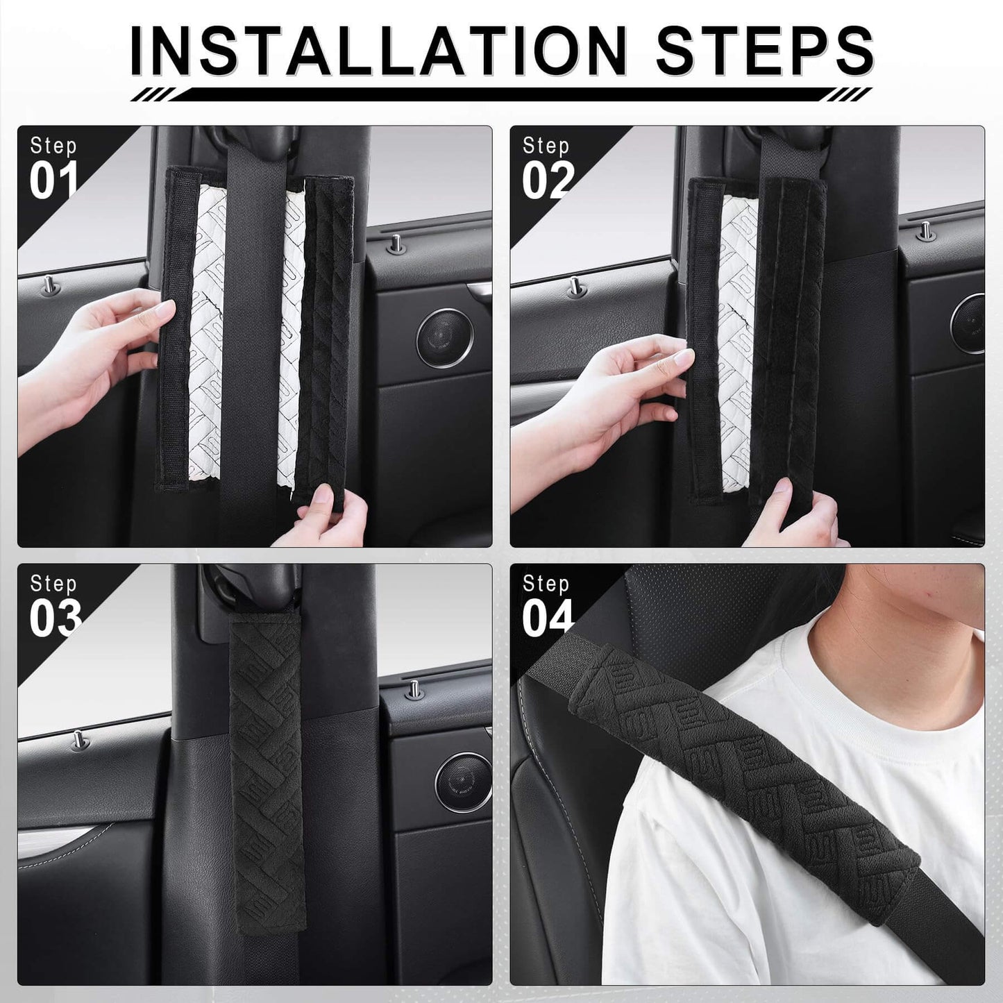 Universal Car Shoulder Belt Pads for MG
