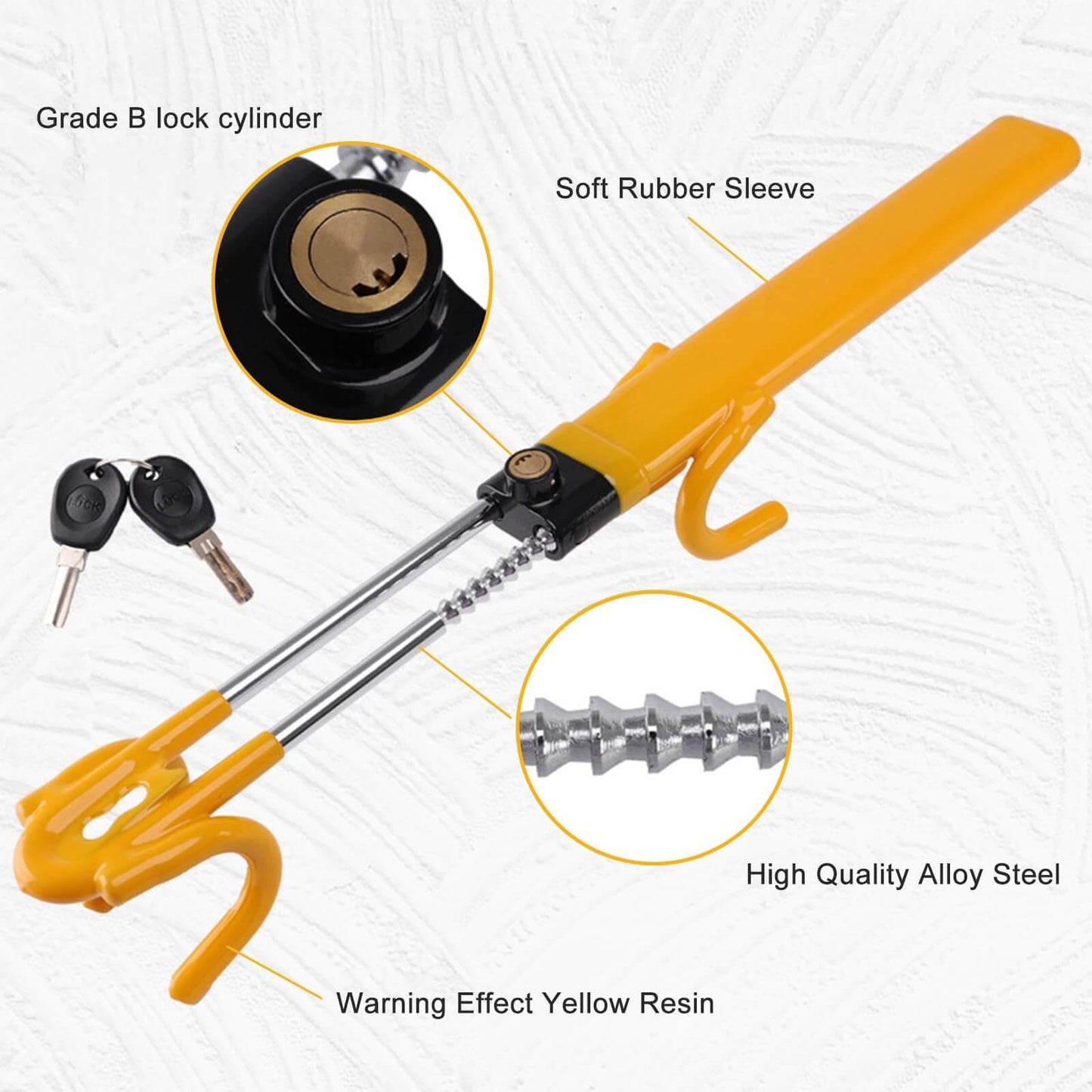 Universal Steering Wheel Lock for MG