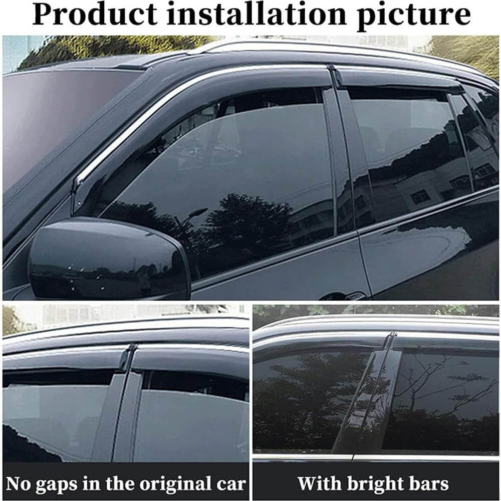 Vehicle Windscreen Visor for MG HS 2025 4Pcs