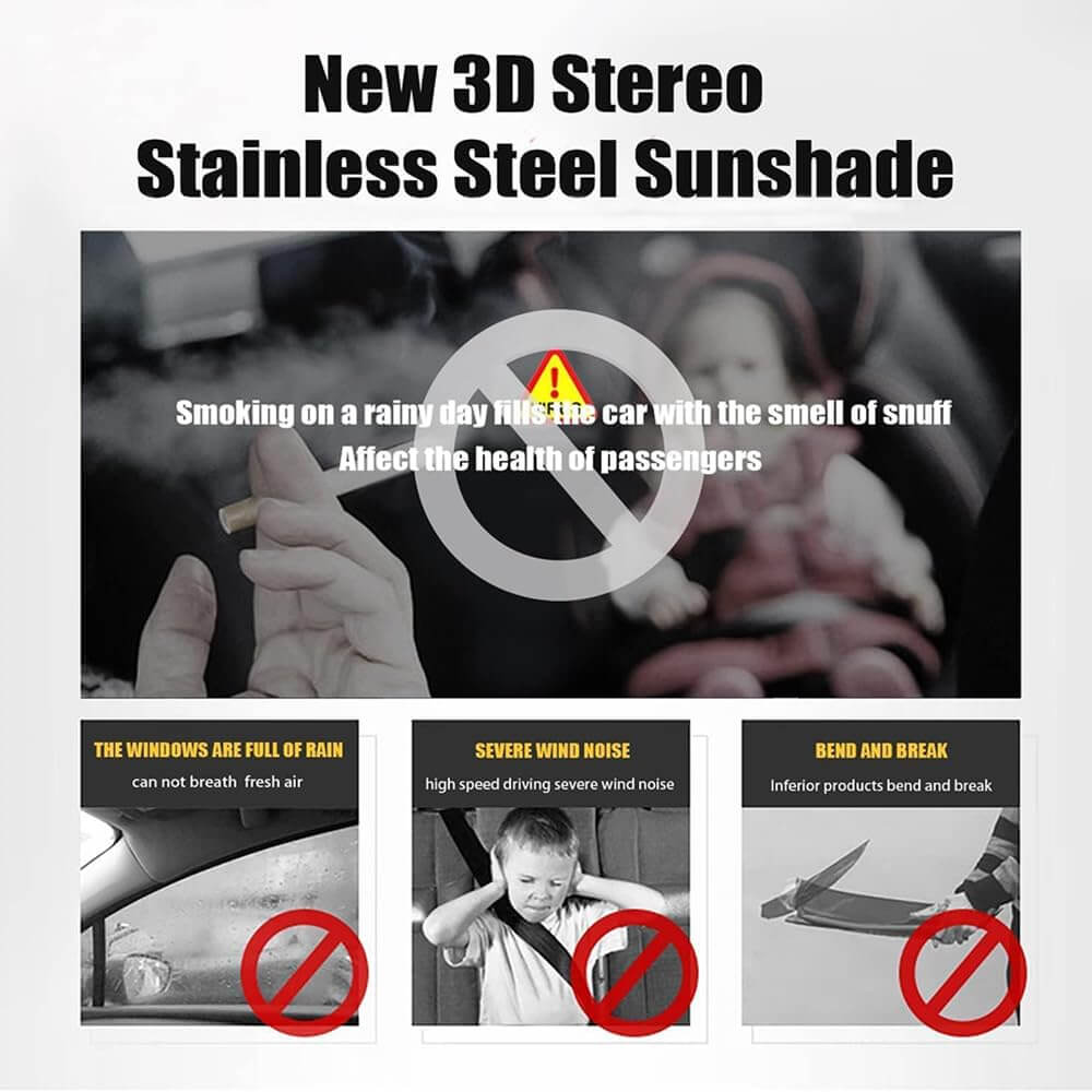 Vehicle Windscreen Visor for MG HS 2025 4Pcs