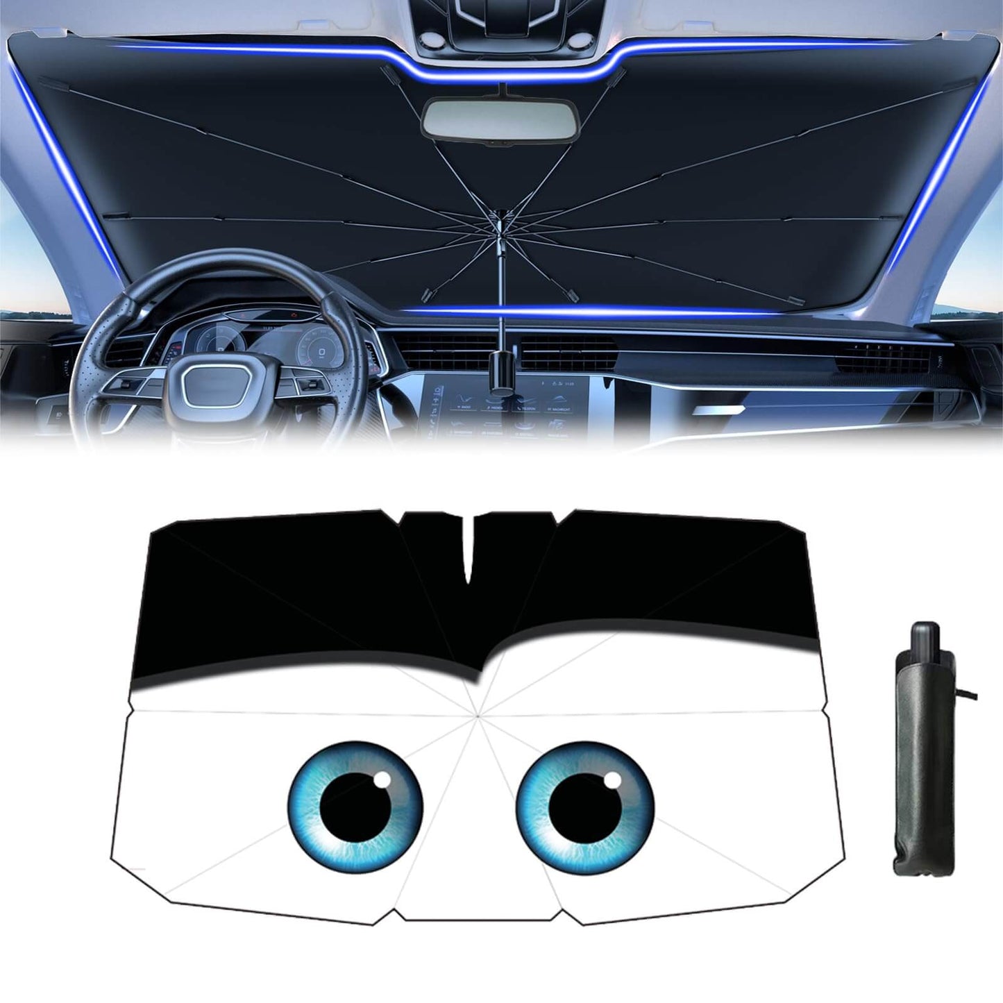 Amusing Sunshade for Car Windscreen