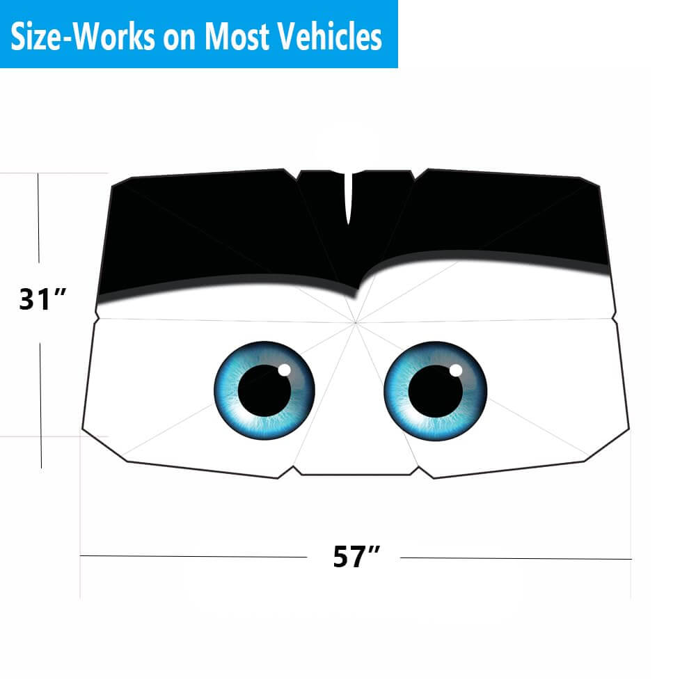 Amusing Sunshade for Car Windscreen