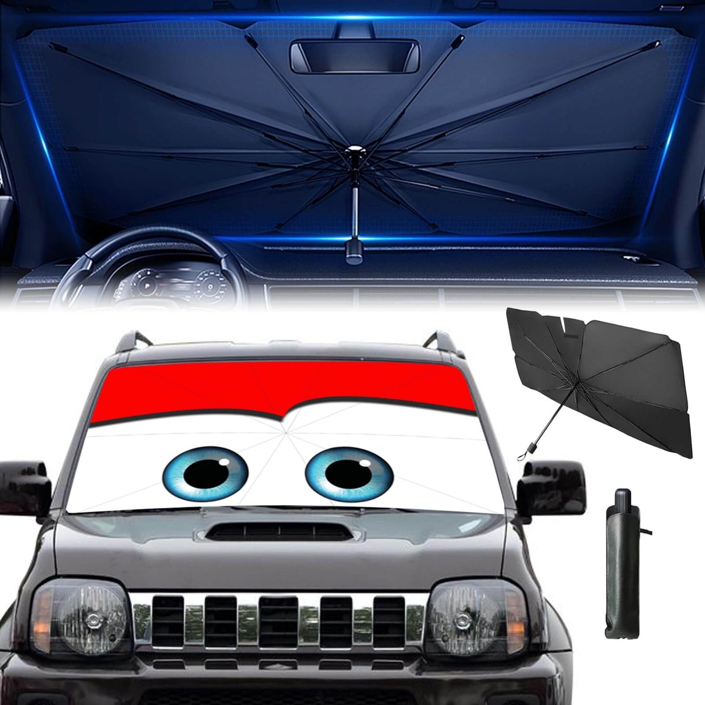 Amusing Sunshade for Car Windscreen