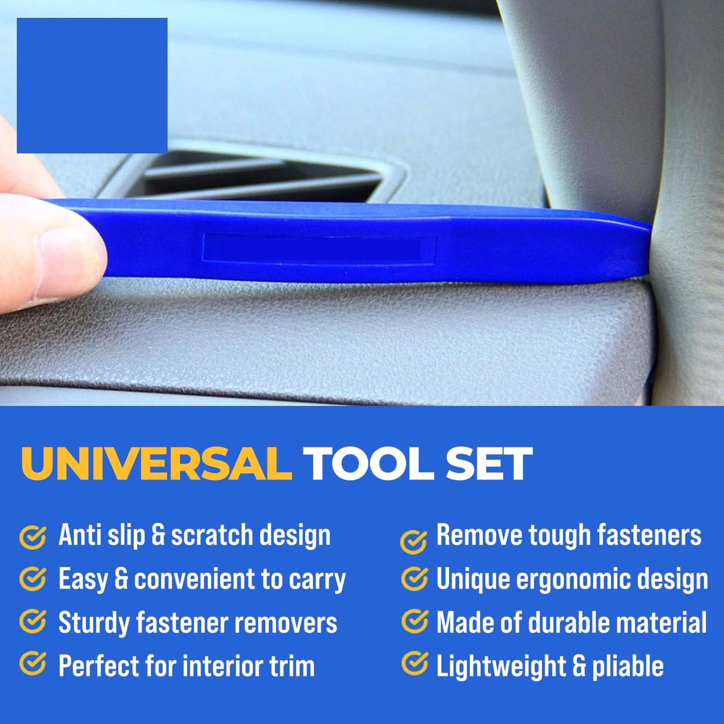 Automotive Interior Trim Removal Tool Kit