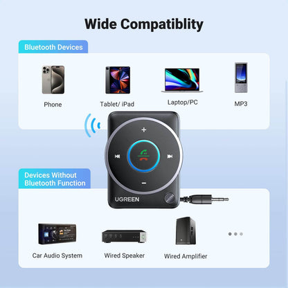 Car Bluetooth Microphone Auxiliary Adapter for MG