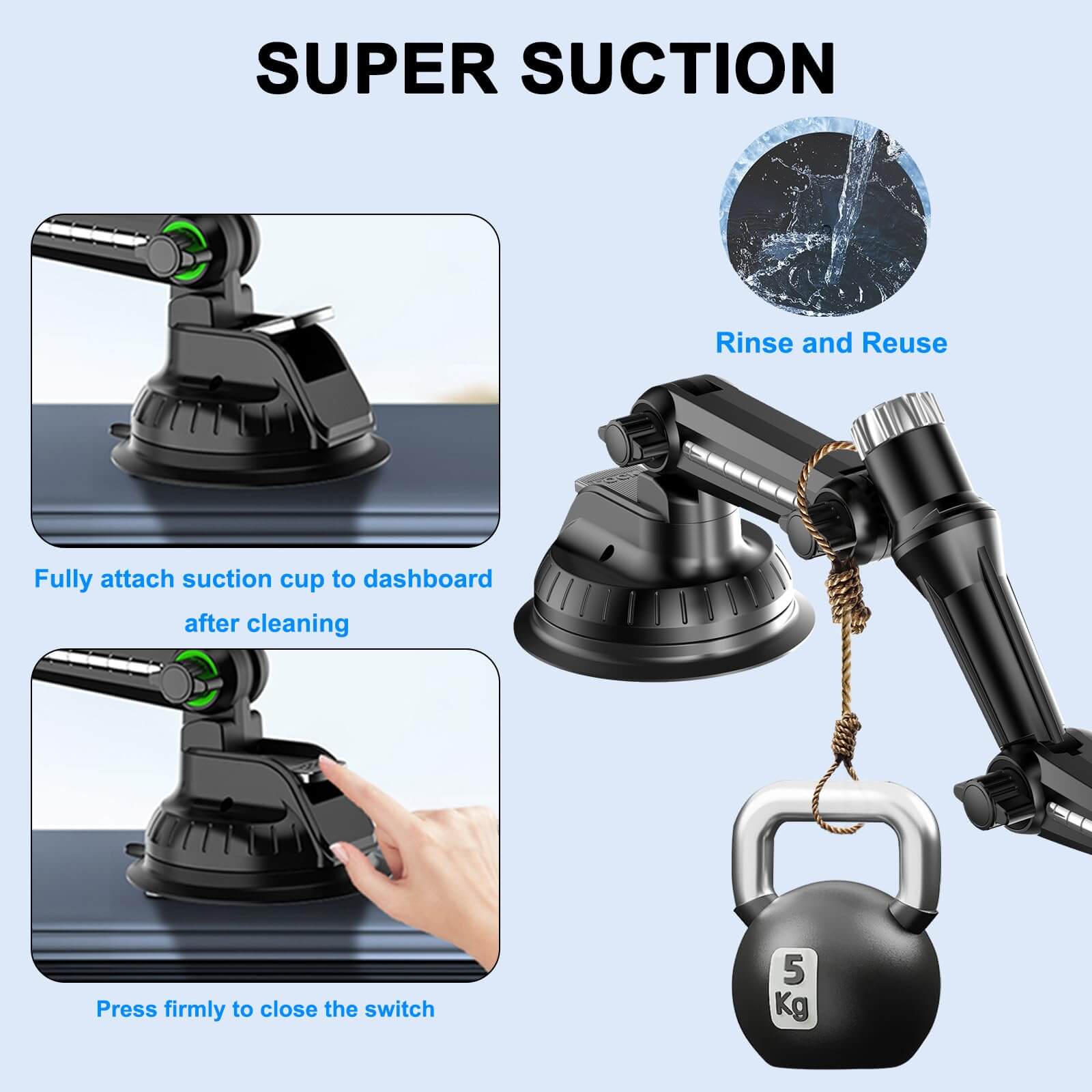 Car Dashboard Tablet and Mobile Phone Holder for MG