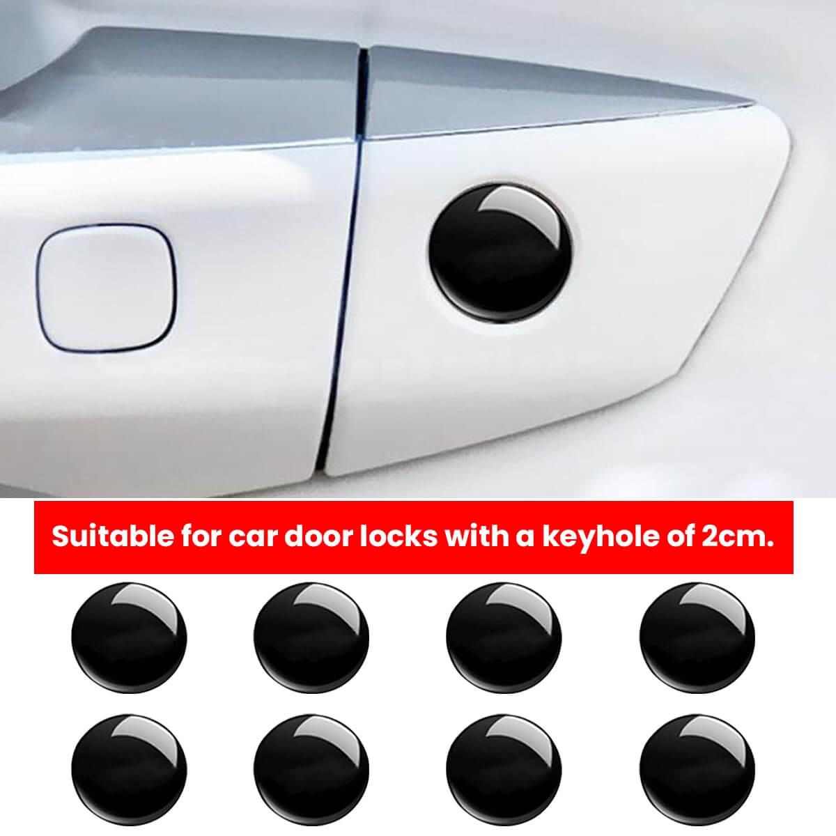 Car Door Lock Keyhole Cover for MG