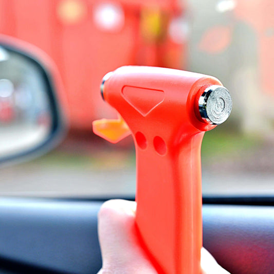 Car Glass Hammer With Cutting Blade For Emergency Rescue for MG