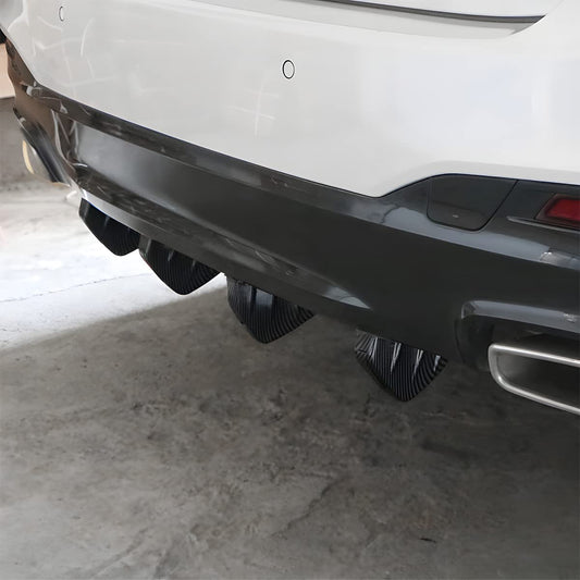 Car Rear Bumper Lower Lip Spoiler Diffuser for MG (4Pcs) 