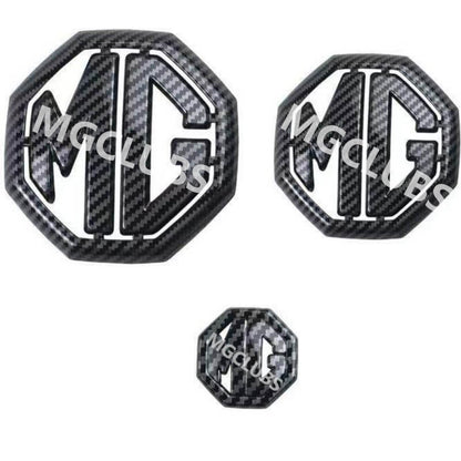 Car Rear Logo Front Grille Steering Wheel Badge Decal for MG（3 Pcs） - MGCLUBS
