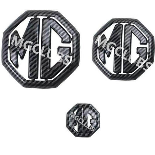 Car Rear Logo Front Grille Steering Wheel Badge Decal for MG（3 Pcs） - MGCLUBS