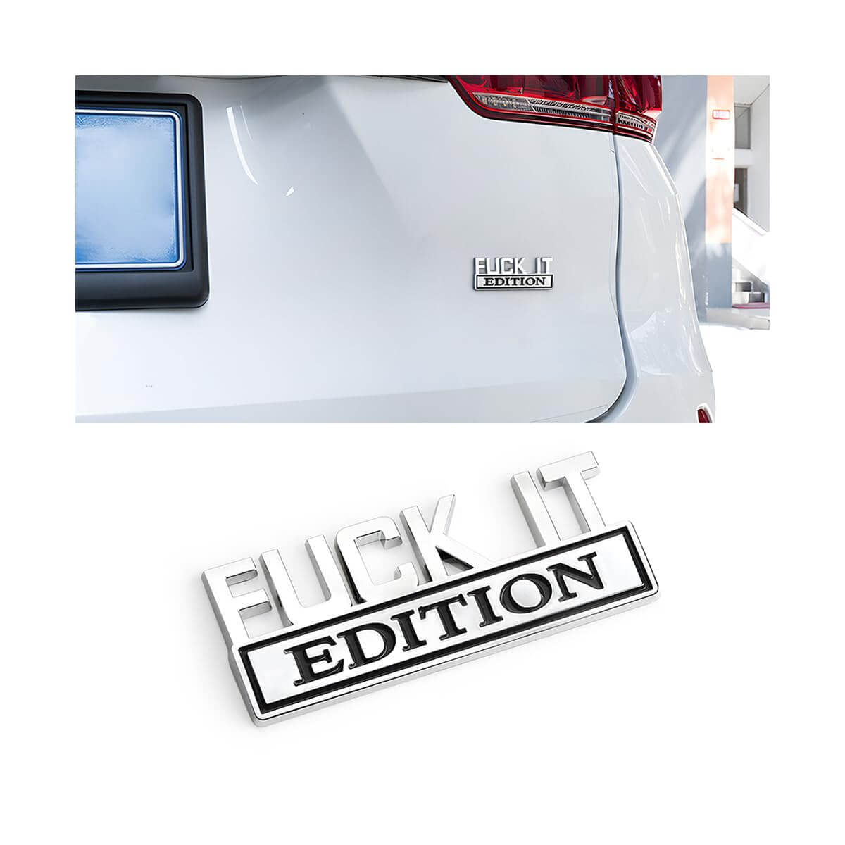 Car Spoof Alphabet Edition Decorative Stickers for MG