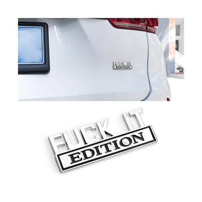 Car Spoof Alphabet Edition Decorative Stickers for MG